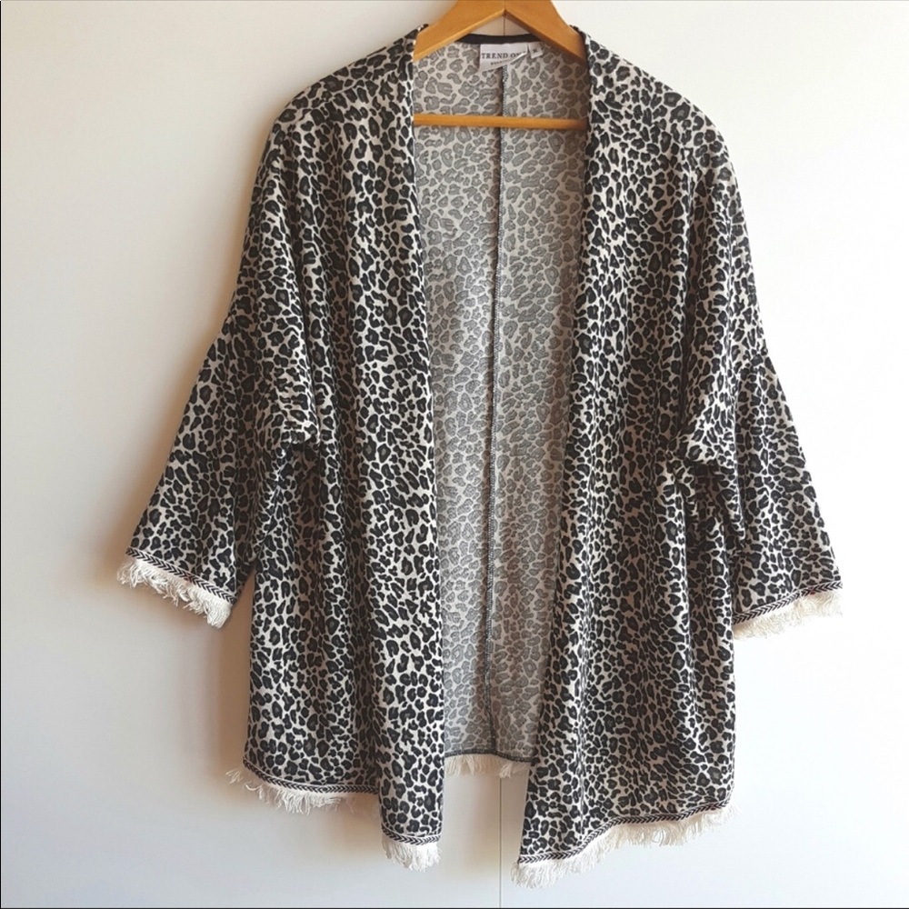 TREND ONE Open Front Cardigan
